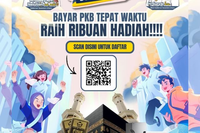 DUKUNG PEMBANGUNAN SUMUT, MULAI DARI TAAT PAJAK KENDARAAN!